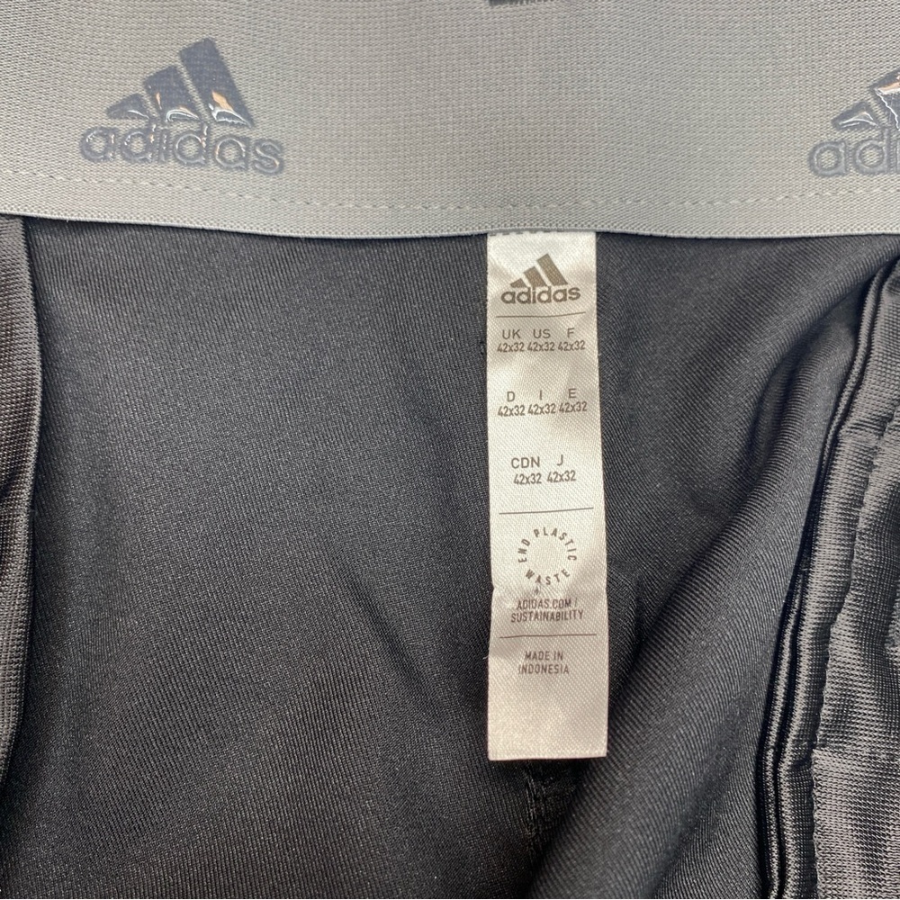 Adidas Mens Performance Golf Pants Black 42x32 - Picture 3 of 10